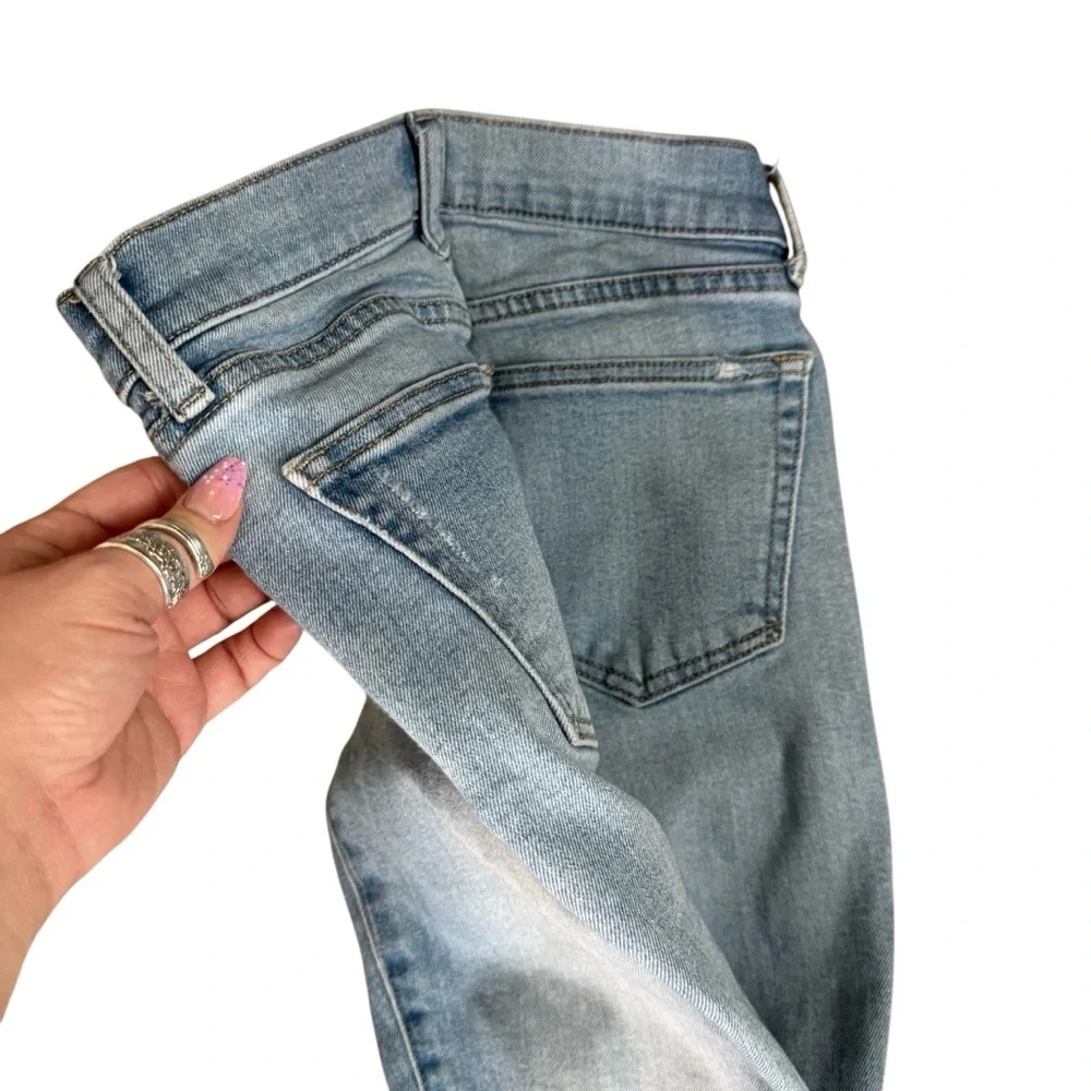 Lightly distressed GAP True Skinny Jeans